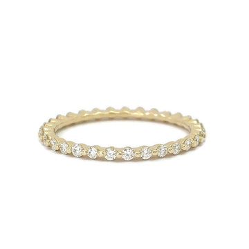 טבעת יהלום איטרניטי דגם Claudia